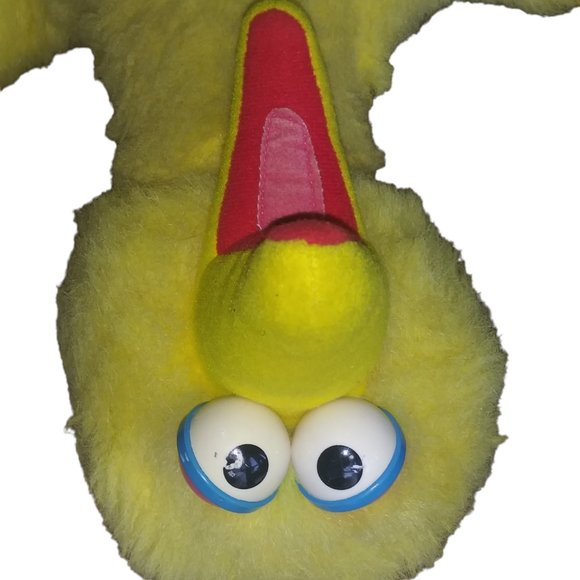 Vintage Playskool Big Bird Sesame Street Talking Pull String Plush Toy 1996 - Picture 7 of 10